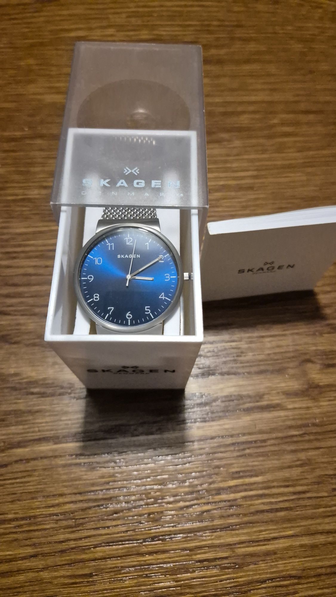 Zegarek Skagen Ancher SKW6164, nowy klasyczny na bransolecie mesh
