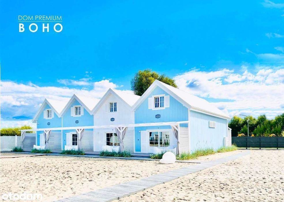 Apartamentowy całoroczny ECO DOM pod klucz nad morzem + BASEN