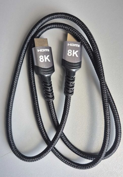 Sniokco 10K 8K Kabel HDMI 2.1 48Gbps 1M Certyfikowany Ultra Wysokiej