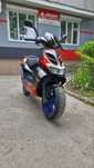 Скутер Aprilia SR50 на реєстрації.
