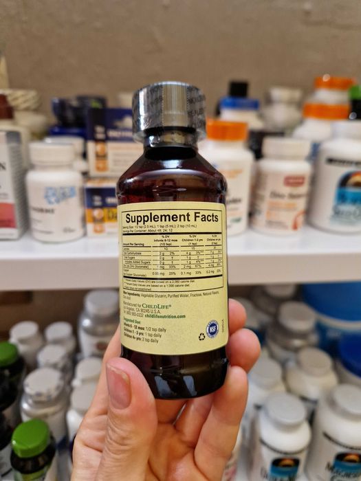 ChildLife Essentials, цинк для детей с 6 месяцев