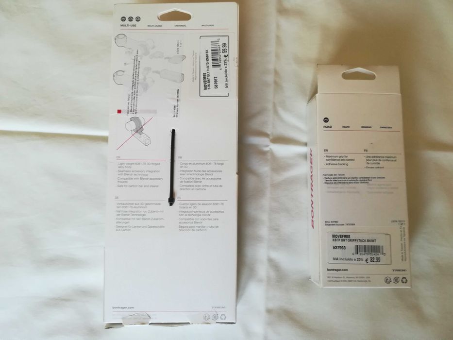 guiador + avanço Bontrager (Trek) NOVOS