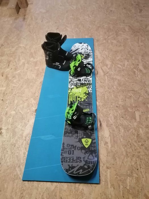 Strój Snowboard i Deska Snowboard