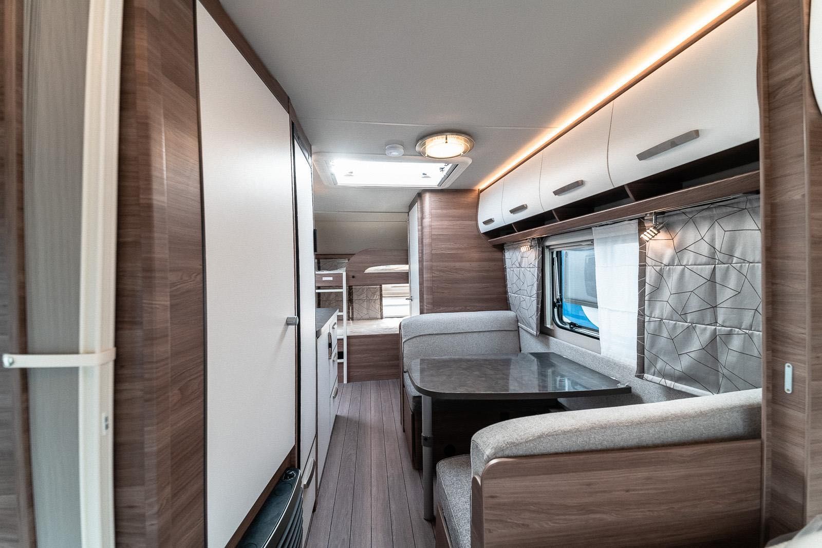 Knaus 500 QDK | Przyczepa rodzinna | Klima, mover, markiza