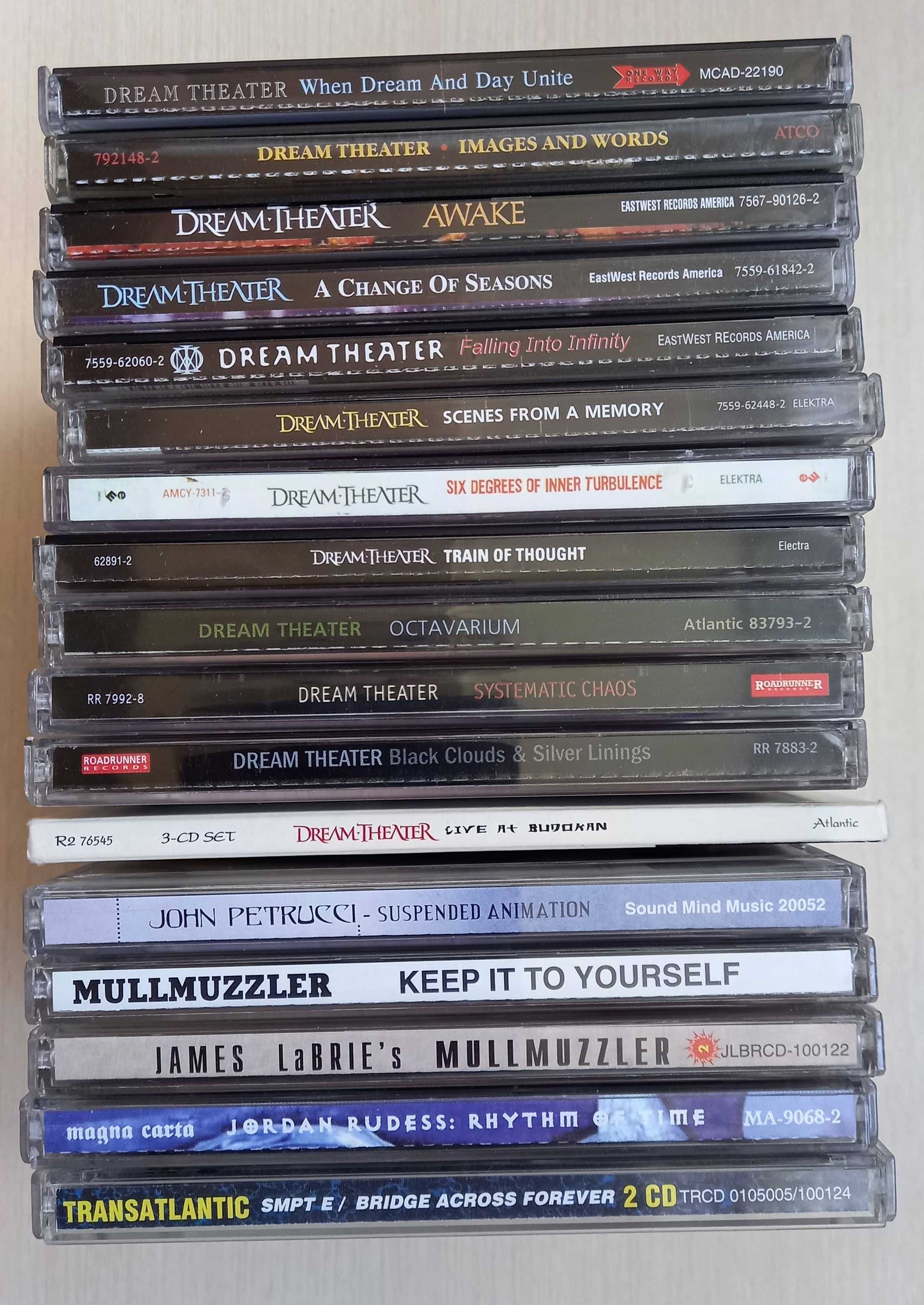 CD, коллекция: Dream Theater + Petrucci, Rudess