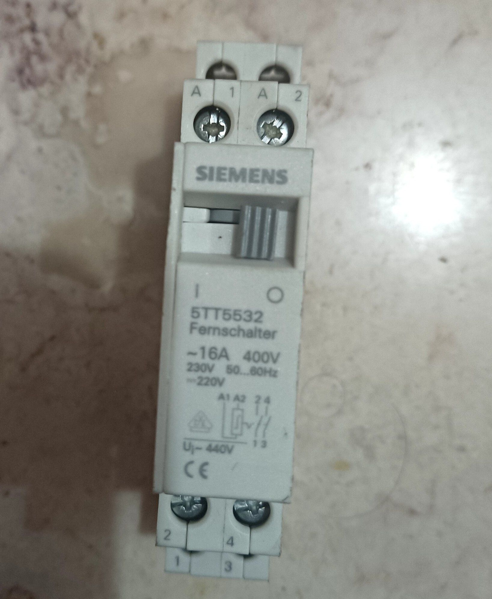 Disjuntor interruptor Siemens 16 A