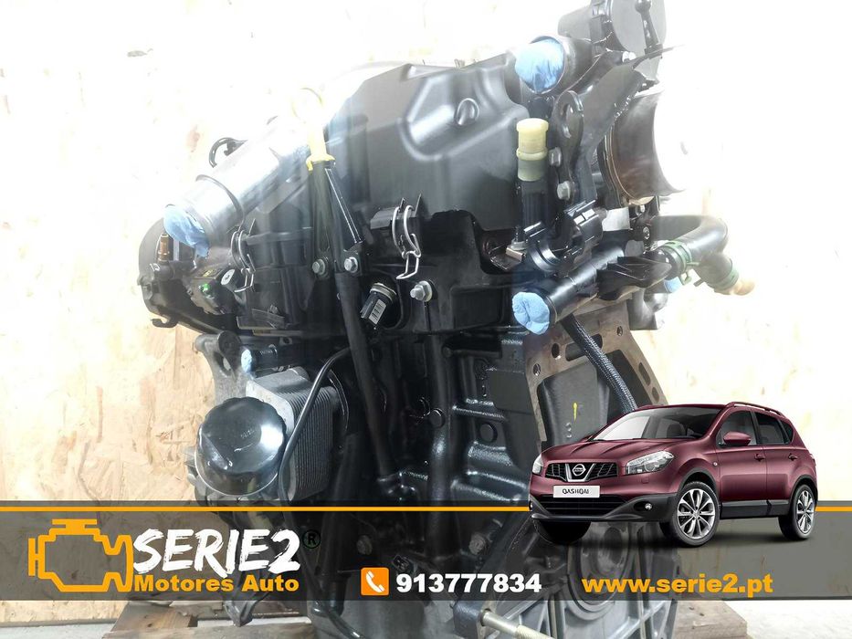 K9K282 Motor Nissan Qashqai 1.5 DCI 105cv