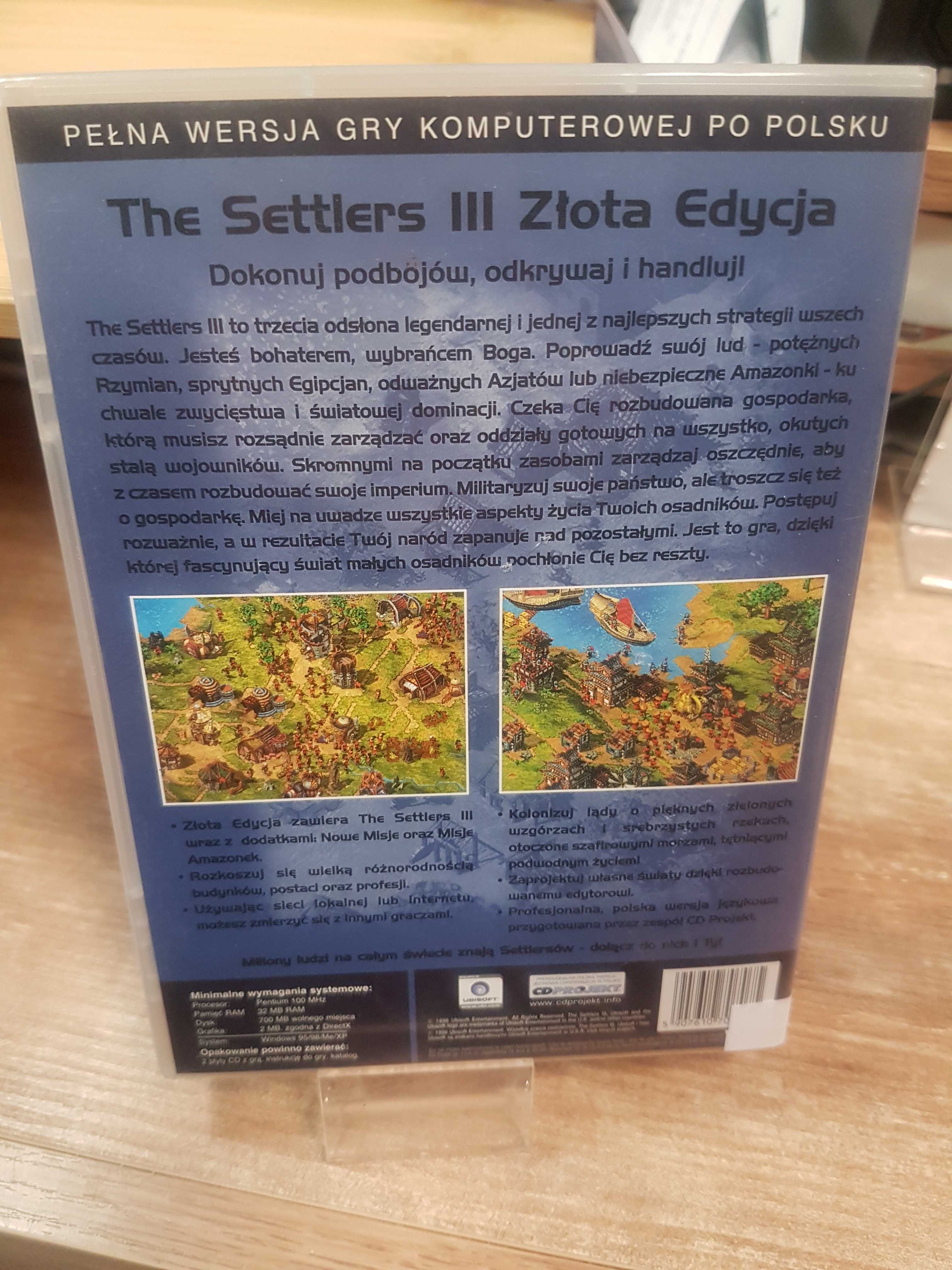 The Settlers III PC, Sklep Wysyłka Wymiana
