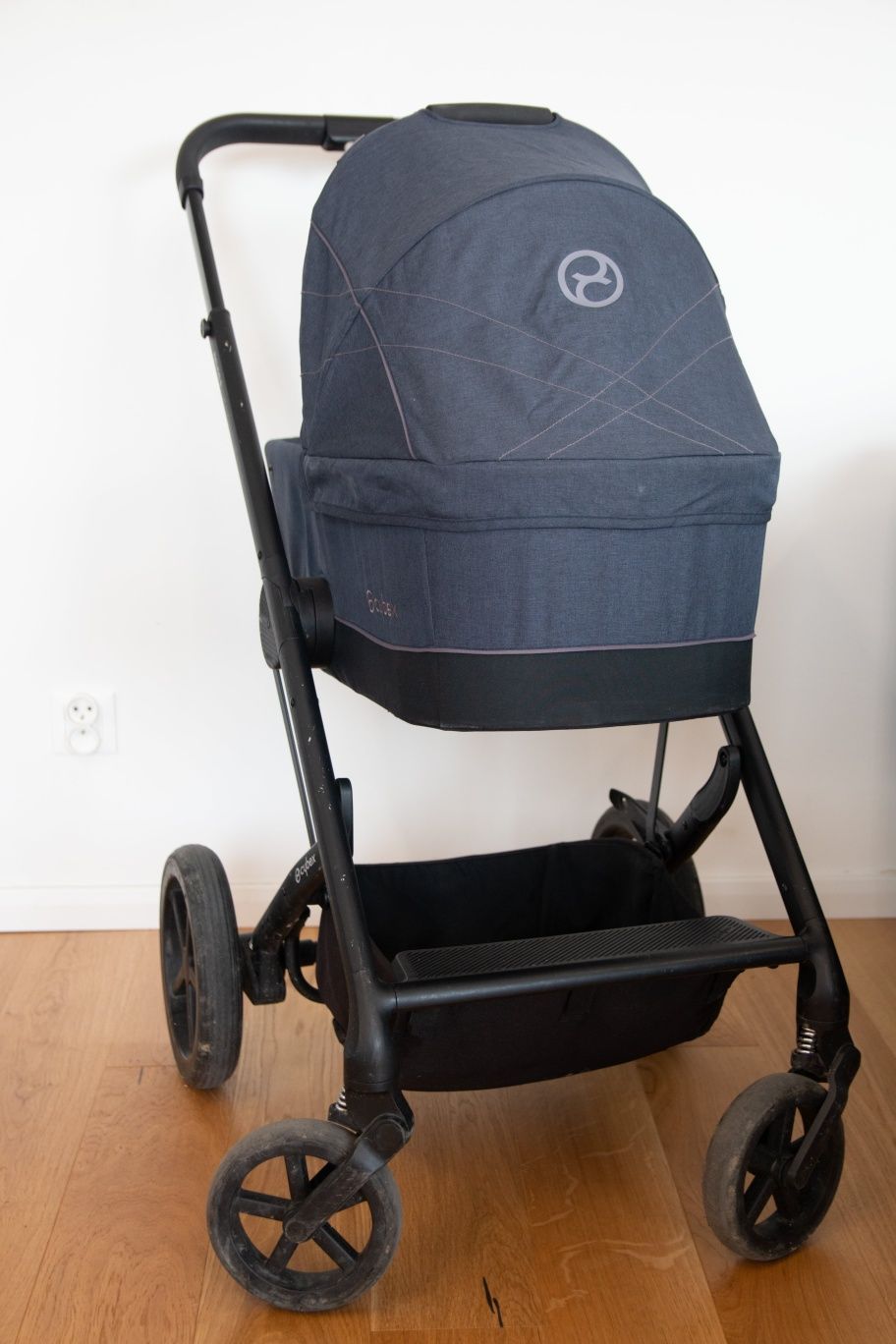 Wózek Cybex 3w1 Balios S Navy Blue ganatowy