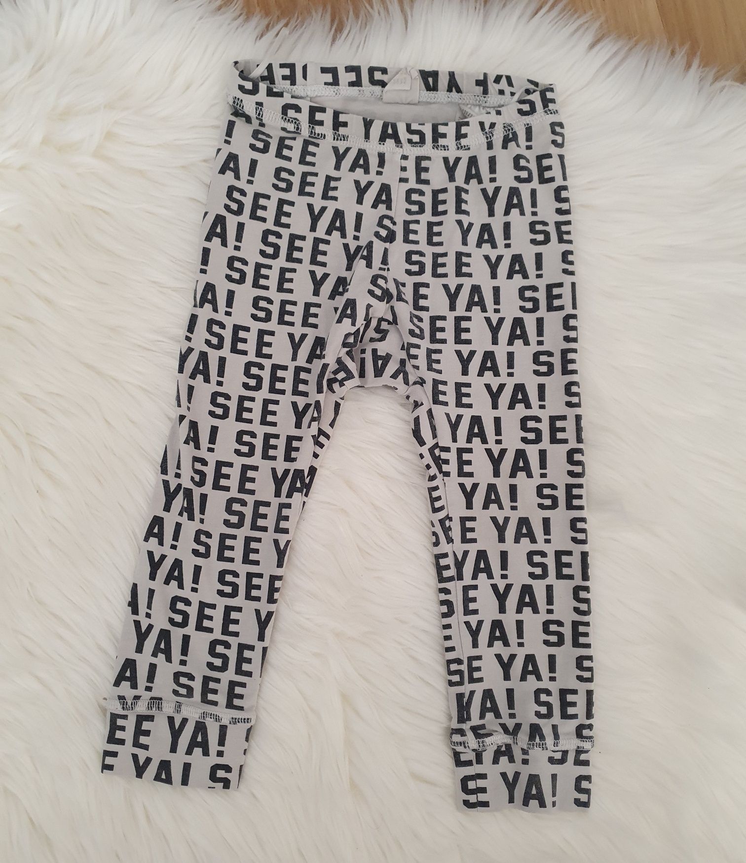 Spodnie legginsy dla chłopca H&M roz. 92