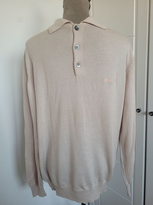 Beżowy sweterek Burlington 100%welna