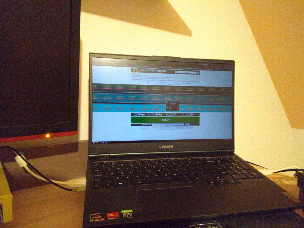 Lenovo Legion 5 7 4800H RTX 2060 *wada ekranu*