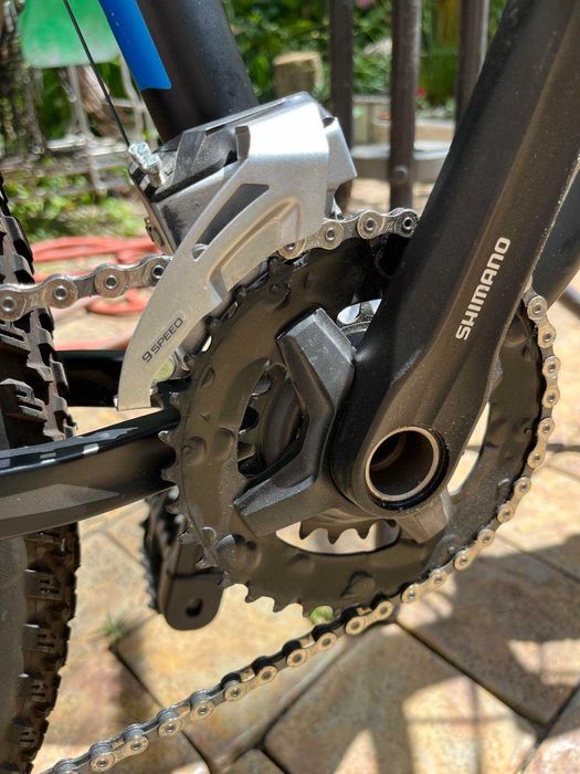 Велосипед Горный MTB 27.5" Spelli SX-6100 PRO черно-синий (2020)