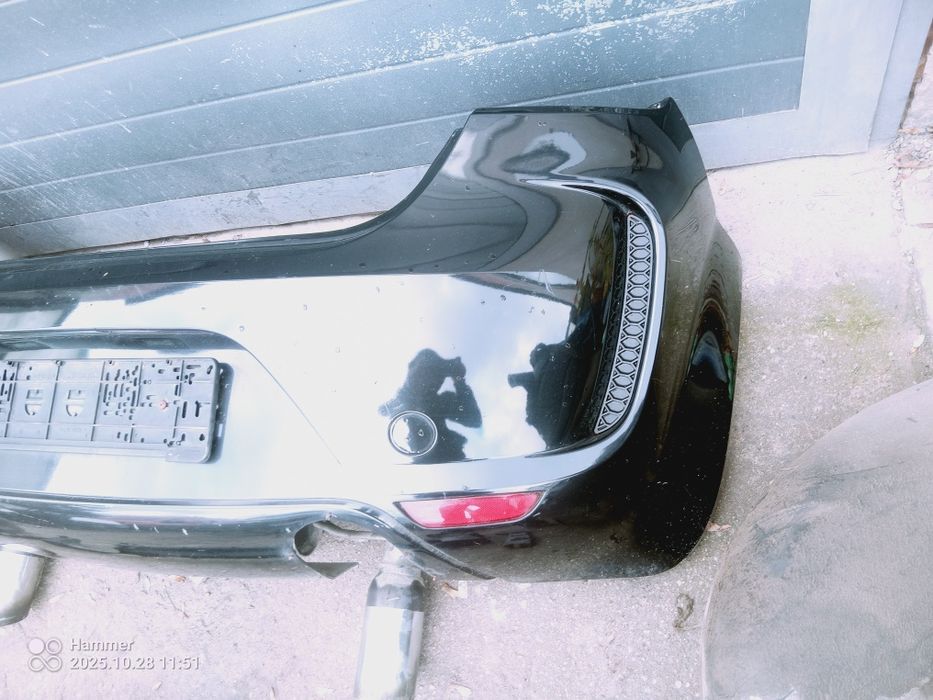 Seat Leon II Cupra FR zderzak tył nadkola tłumik zestaw ms design