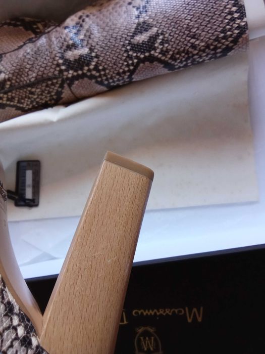 Botas Massimo Dutti Pele Cobra 37