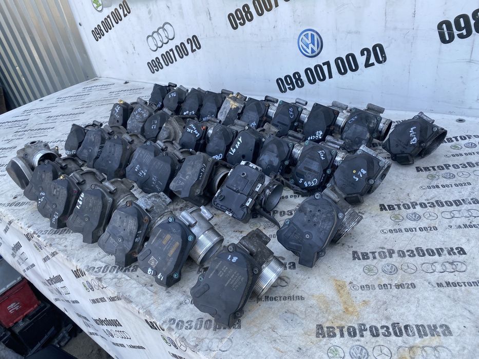 Дросель Дросельна Заслонка Skoda Volkswagen 1.2 1.4 1.6 1.8 1.9 2.0