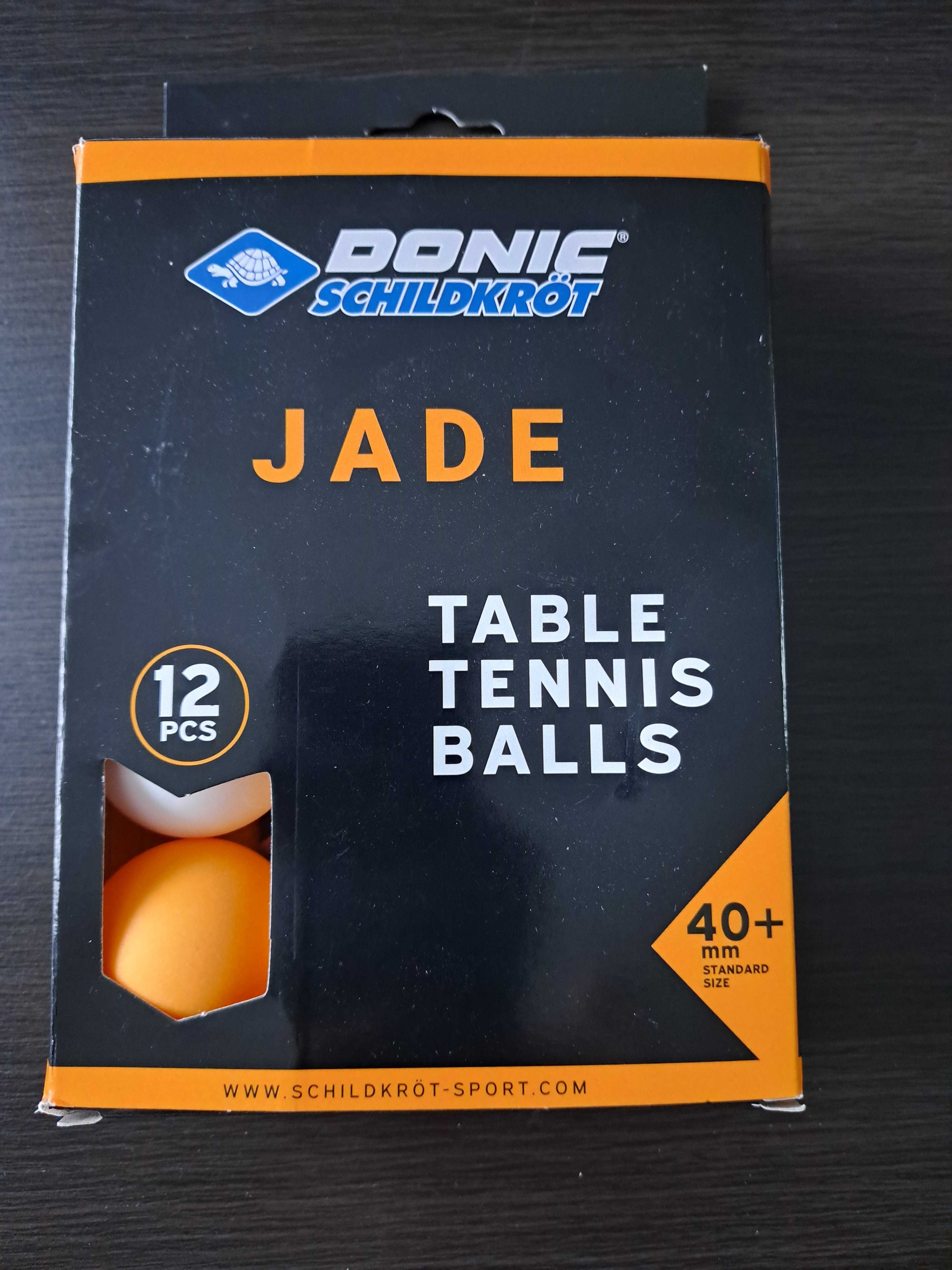 Piłeczki do tenisa stołowego Donic-Schildkröt JADE ping pong 12 sztuk