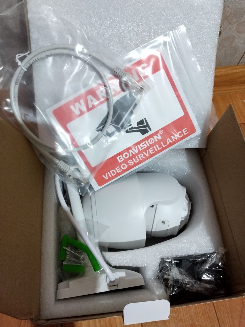 Wi-fi Ip, ptz camera Boavision, камера видеонаблюдения с питанием