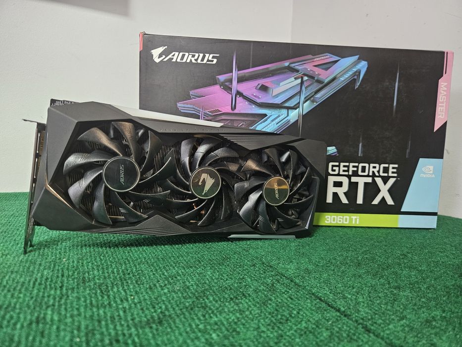 Gigabyte RTX 3060 Ti AORUS Master 8GB | Garantia | Loja