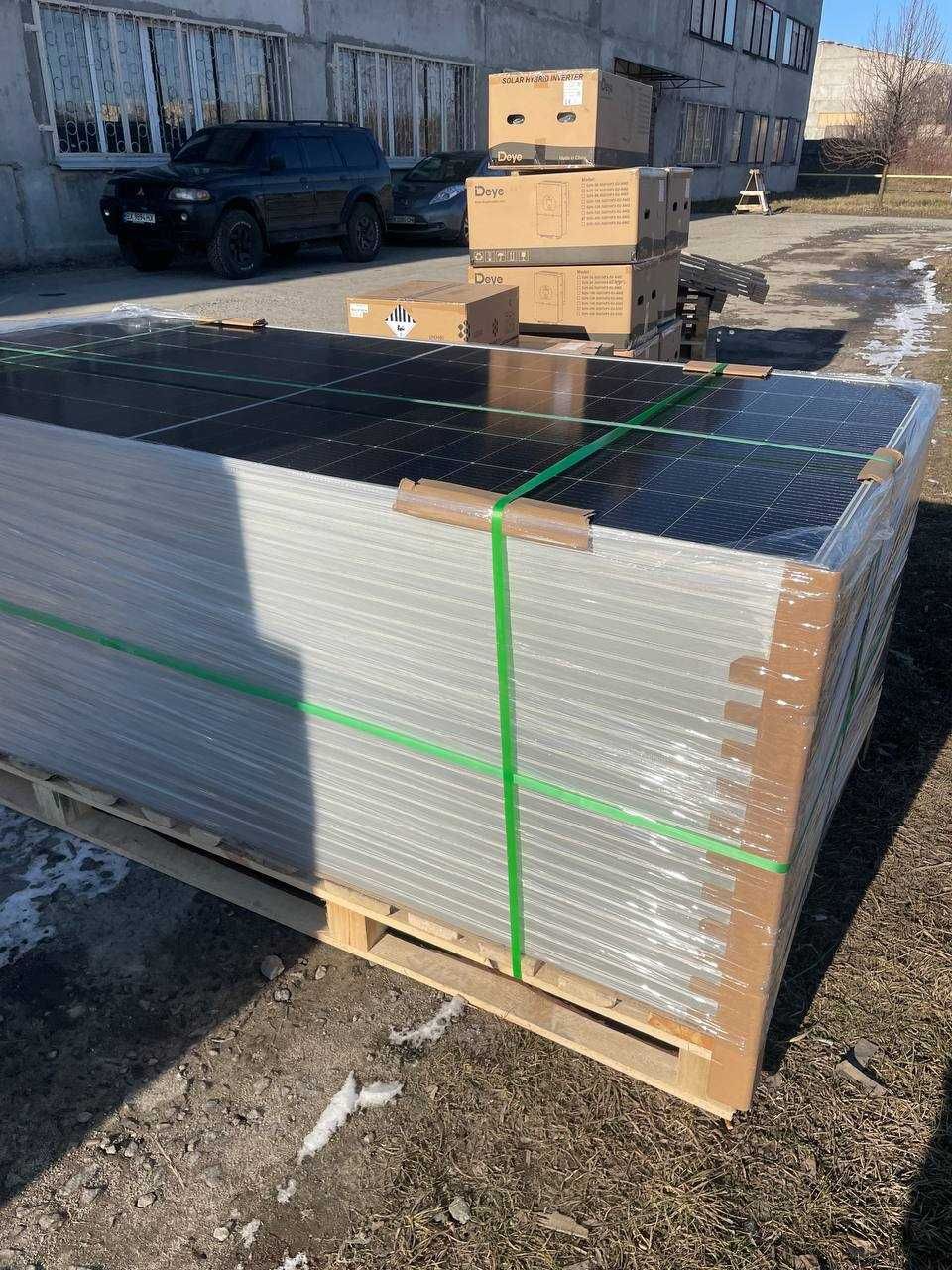Сонячні панелі від 420 до 610W, батареї JA Solar, Tongwei  купити