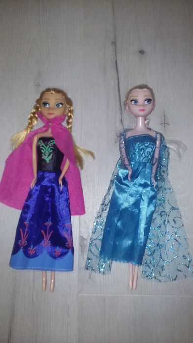 Lalki Anna i Elsa, torebki i okulary