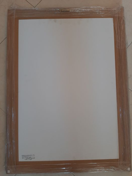 Quadro puzzle mordillo futebol com moldura