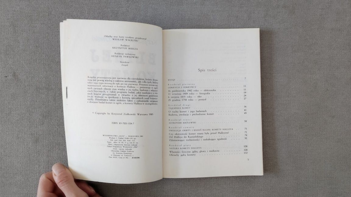 Bliżej komety Halleya Krzysztof Ziołkowski, astronomia