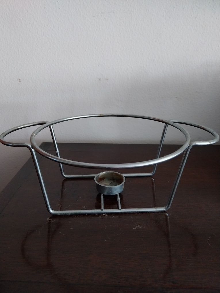 Réchaud em metal para pyrex
