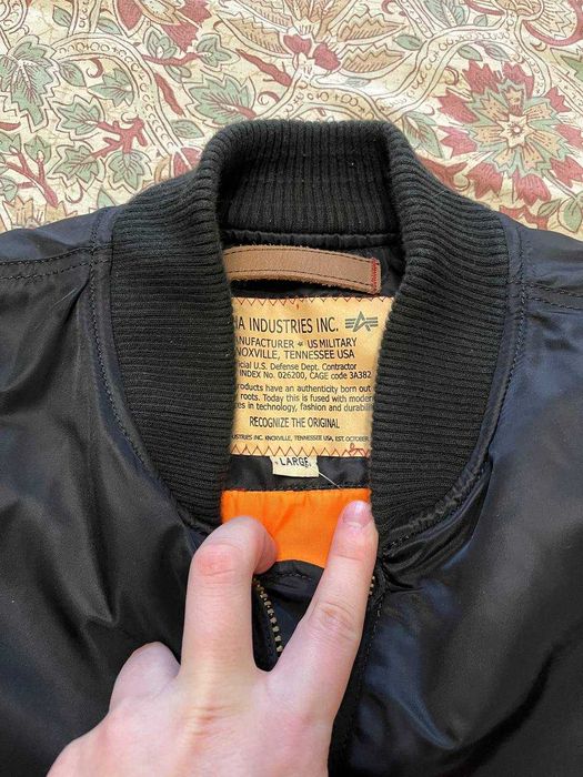 бомбер Alpha industries ma1 куртка альфа індастріс