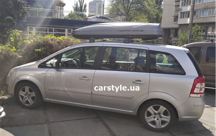 Багажник бокс на авто Terra Drive 500 Thule Turtle Amos Hapro Menabo
