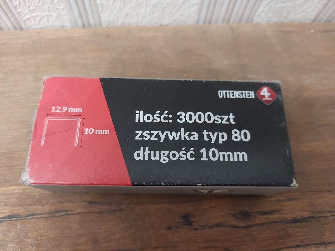 Zszywka tapicerska 80/10 opakowanie MINI BOX