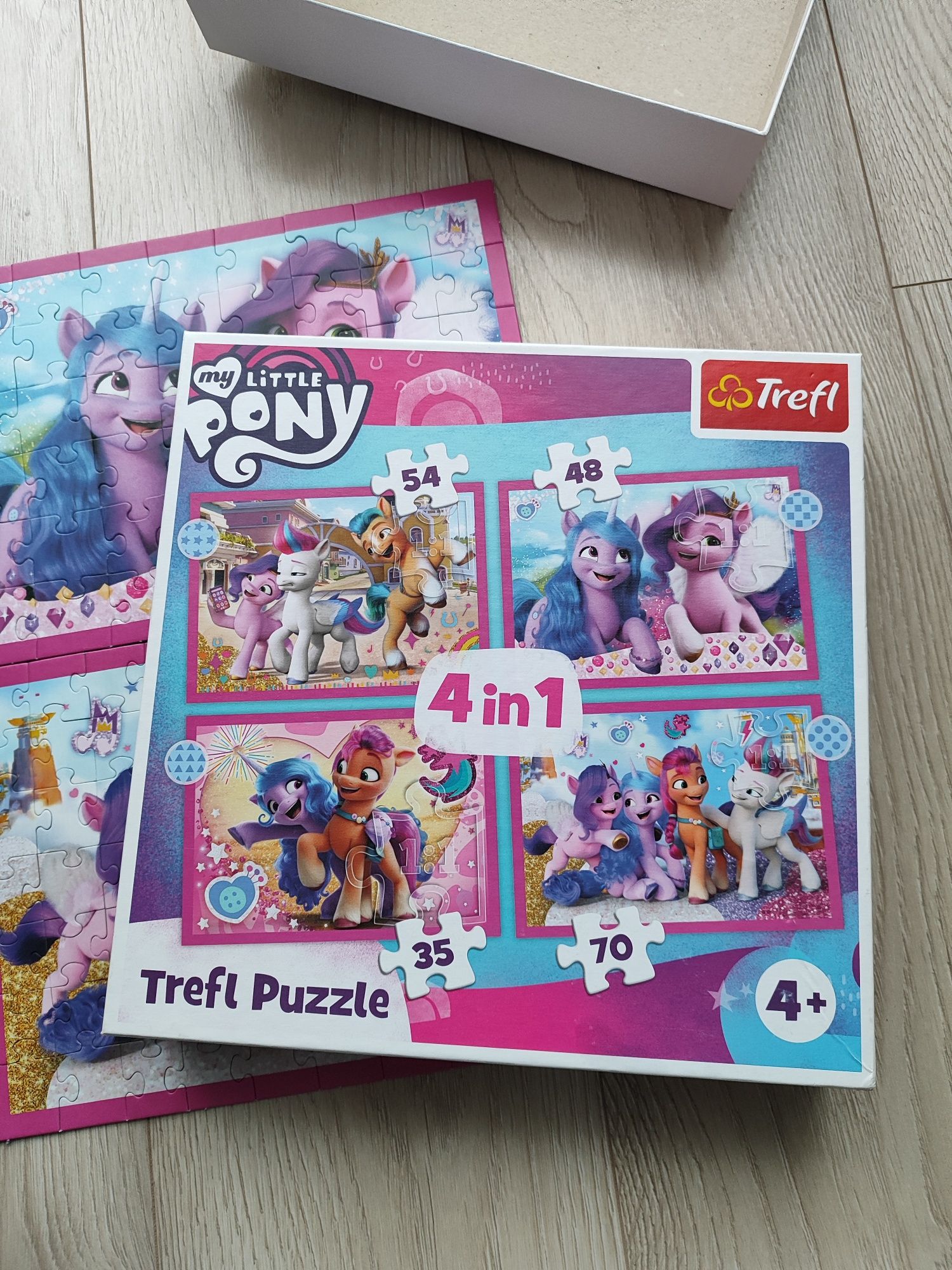 Puzzle my little pony 4 lata puzzle 4w1