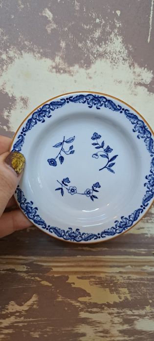 Vintage porcelanowy talerzyk sygnatura