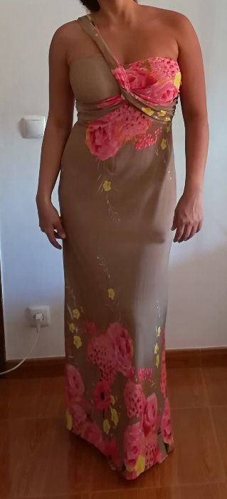 Vestido floral (NOVO) - S/M