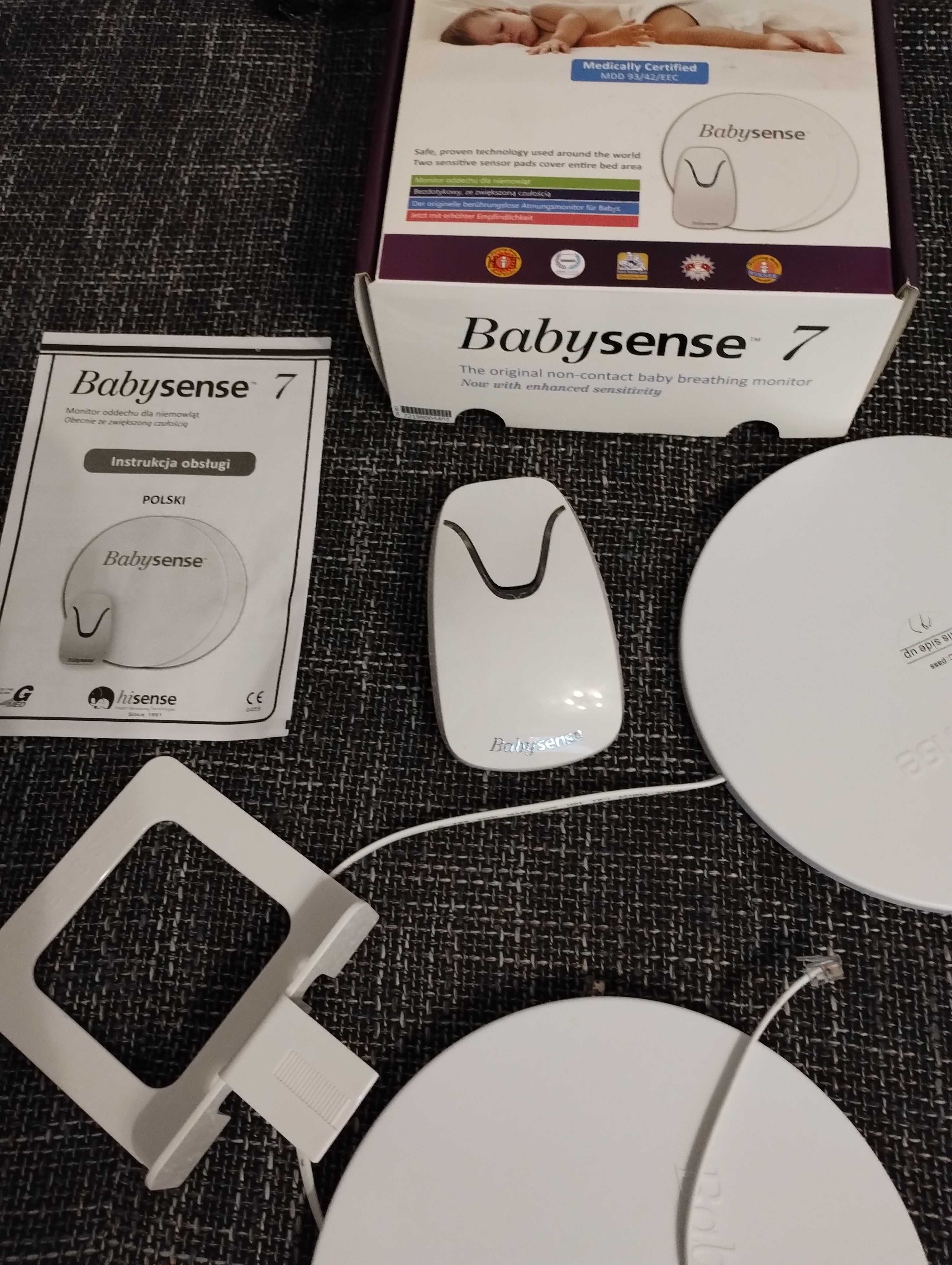 Monitor oddechu dla niemowląt Babysense 7