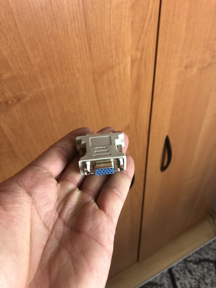 Adapter DVI-I - VGA LANBERG przejsciowka