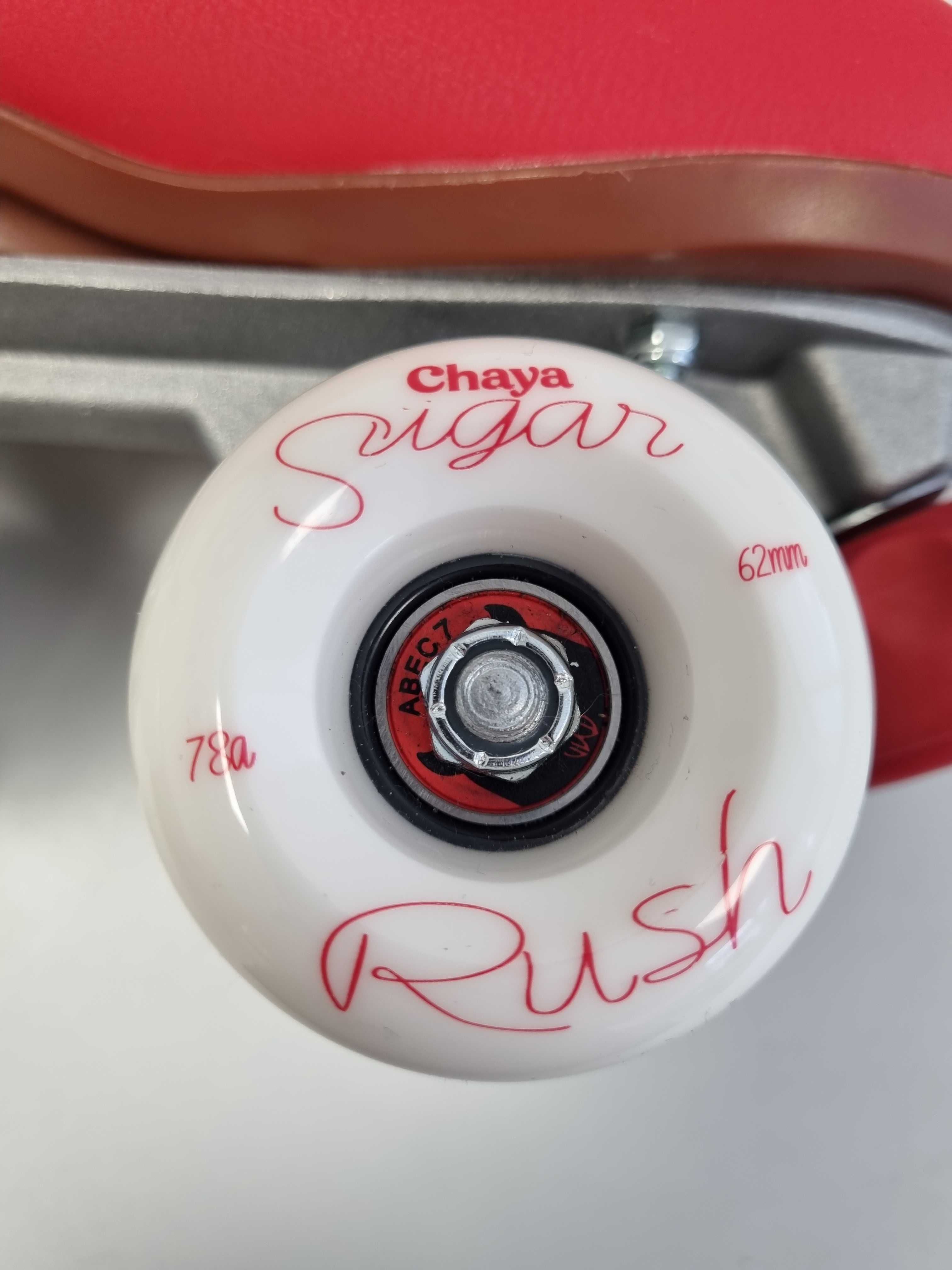 Wrotki Chaya Melrose Deluxe - Ruby, rozmiar 36, jak nowe !!