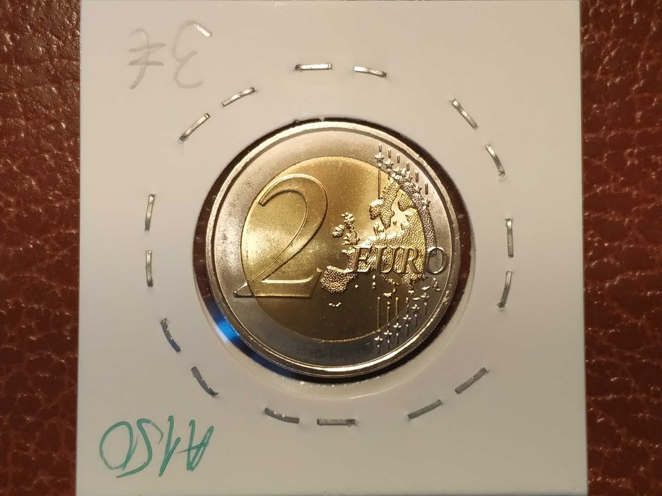 A150 Moeda de 2 euro de 2014 Comemorativa Agricultura familiar