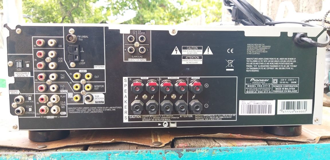 Продам ресивер Pioneer vsx 417 s