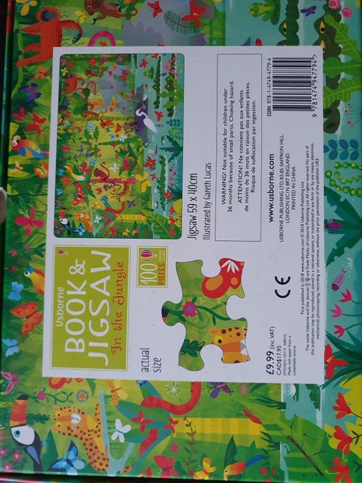 Usborne пазл 100 елементів