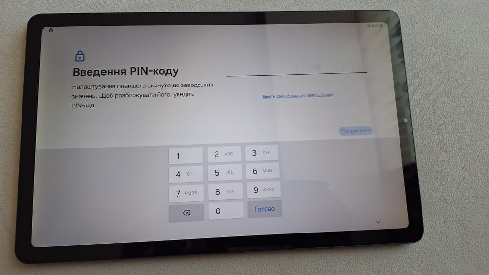 Планшет Samsung Tab S6 lite SM-P613 4/64 gb Заблокований