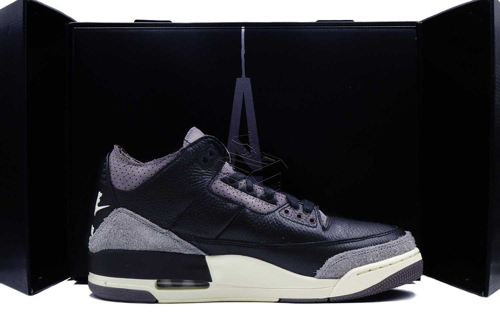 Nike AIR JORDAN 3 A Ma Maniére Black and Flat Pewter / FZ4811–001