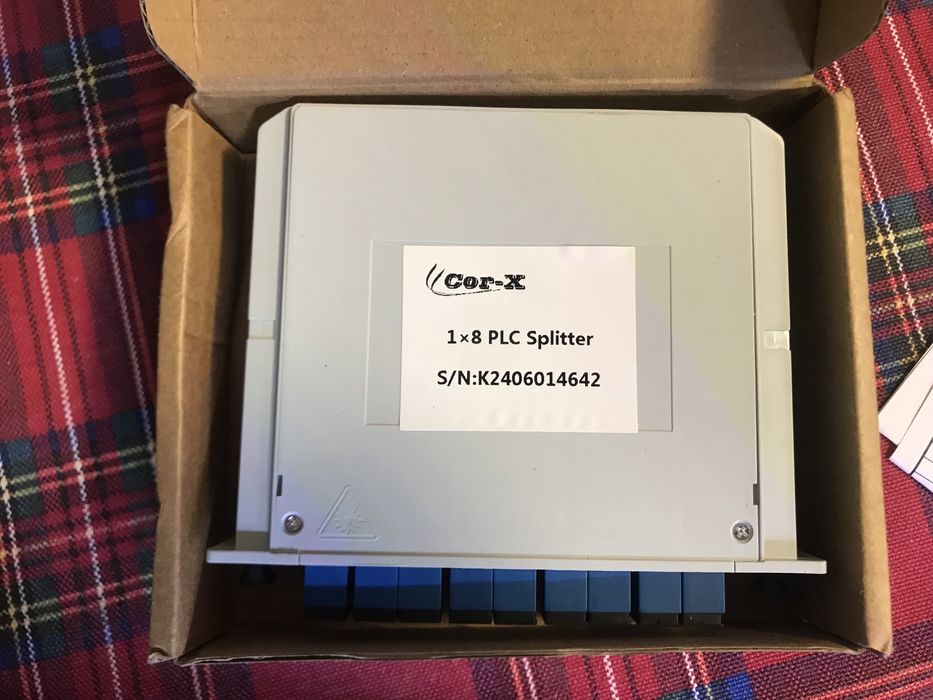 Дільник 1/8.Делитель pon/gpon DPLX