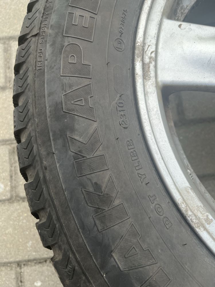 Alufelgi. Koła Honda Crv 2. Opony zimowe. Aktualizacja
