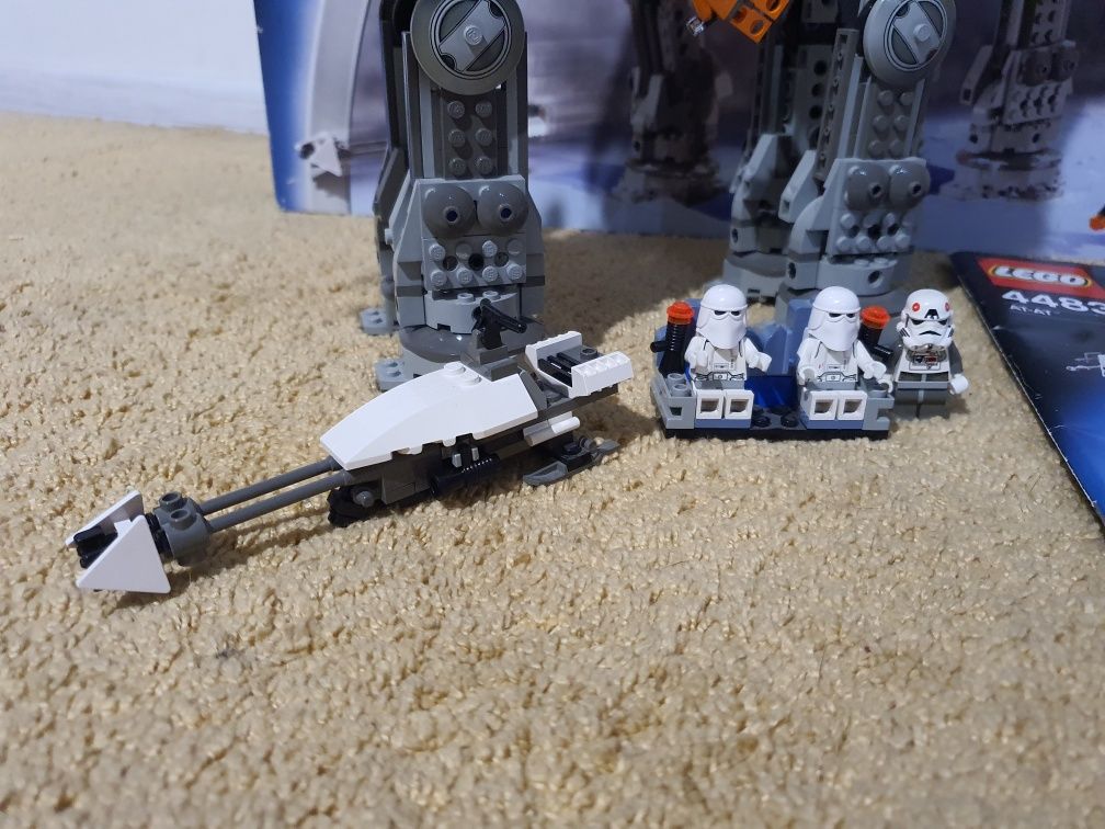 Zestaw Lego Star Wars 4483 At-At Black Box komplet!