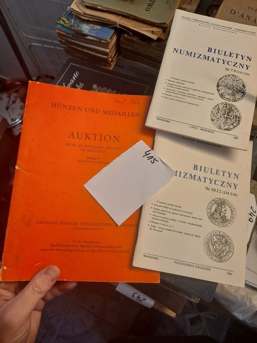 Biuletyny numizmatyczne