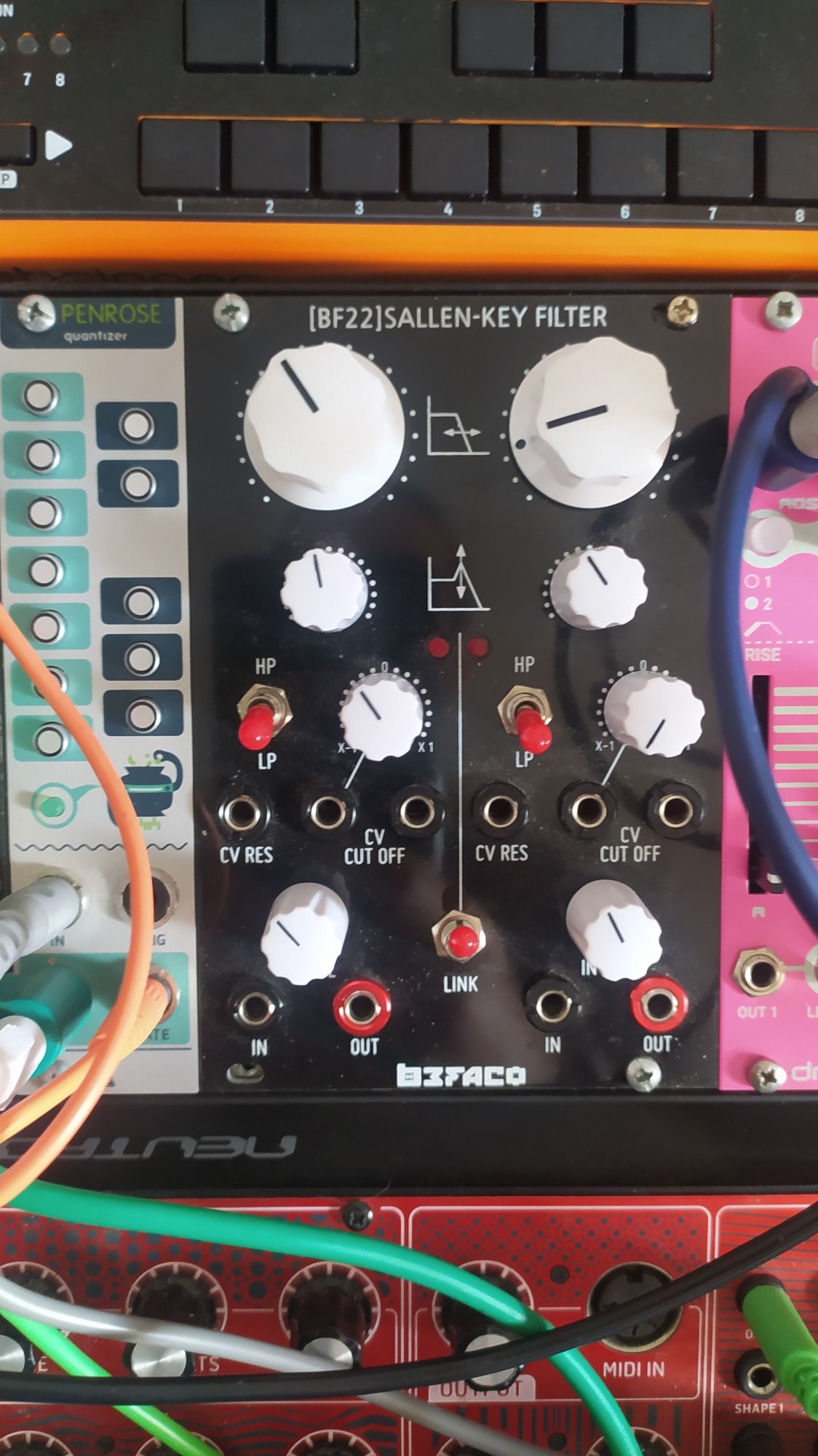 Eurorack befaco bf 22  filter