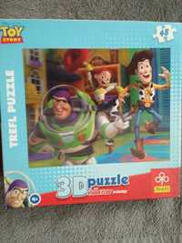 Puzzle 3D Toystory 48 szt trójwymiarowe