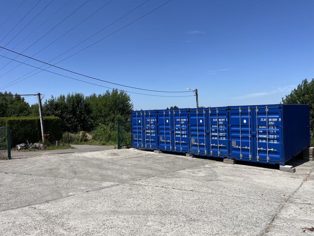 Magazyn samoobslugowy/ kontener morski 15 m2/33m3 ul. Pod Pomnikiem 34