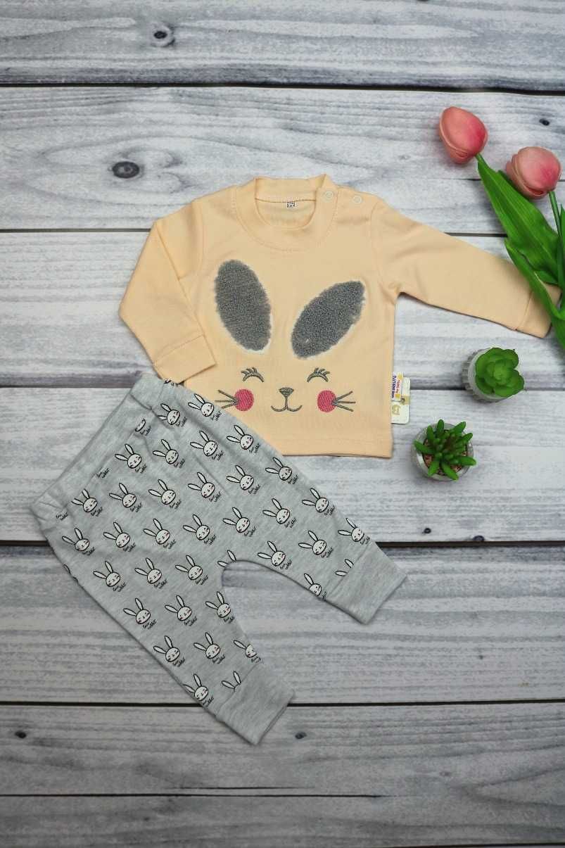 komplet dresik Bunny 9 m 74 cm Nowy likwidacja sklepu